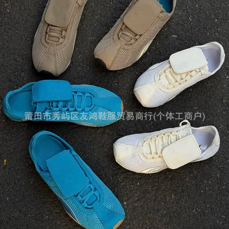 OPENYYXH-Street共同ブランドのレーシングシューズ、快適で耐摩耗性があり、ローカットで薄底のメッシュ素材の通気性のあるスポーツシューズ|undefined