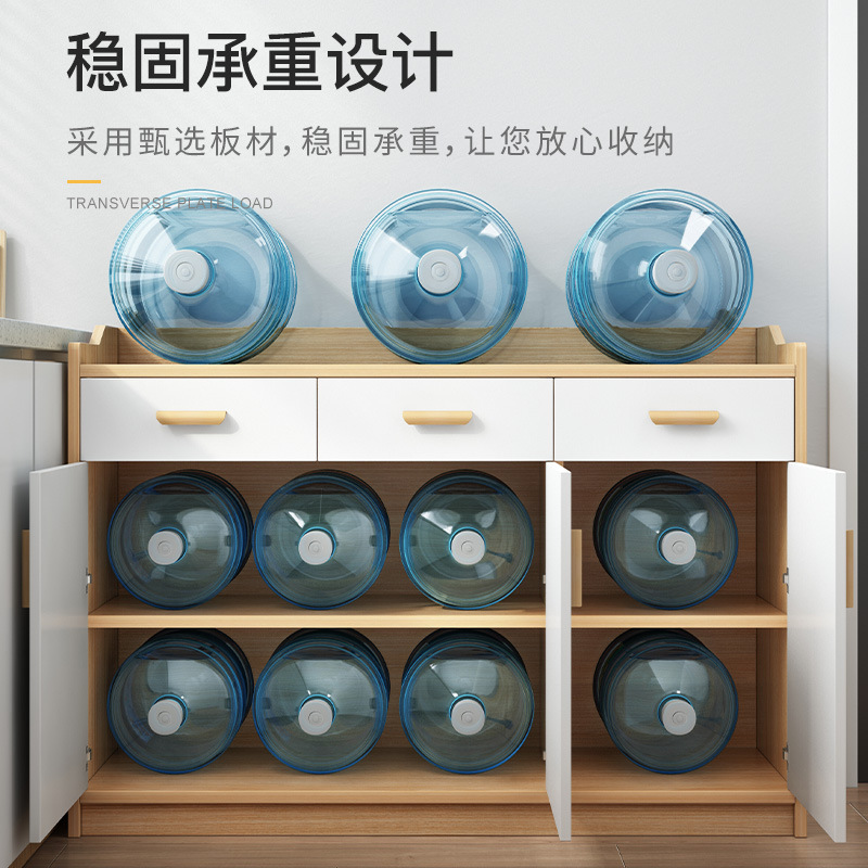 Mueble lateral, armario moderno simple, armario de cocina para el hogar, armario de almacenamiento, sala de estar, armario de té, armario de almacenamiento, sala de estar contra la pared