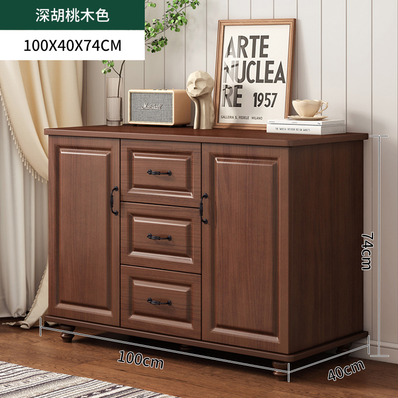 Americano pecho de cajones del hogar pecho de cajones simple dormitorio moderno gabinete de almacenamiento gabinete de pared de la sala de estar práctico armario