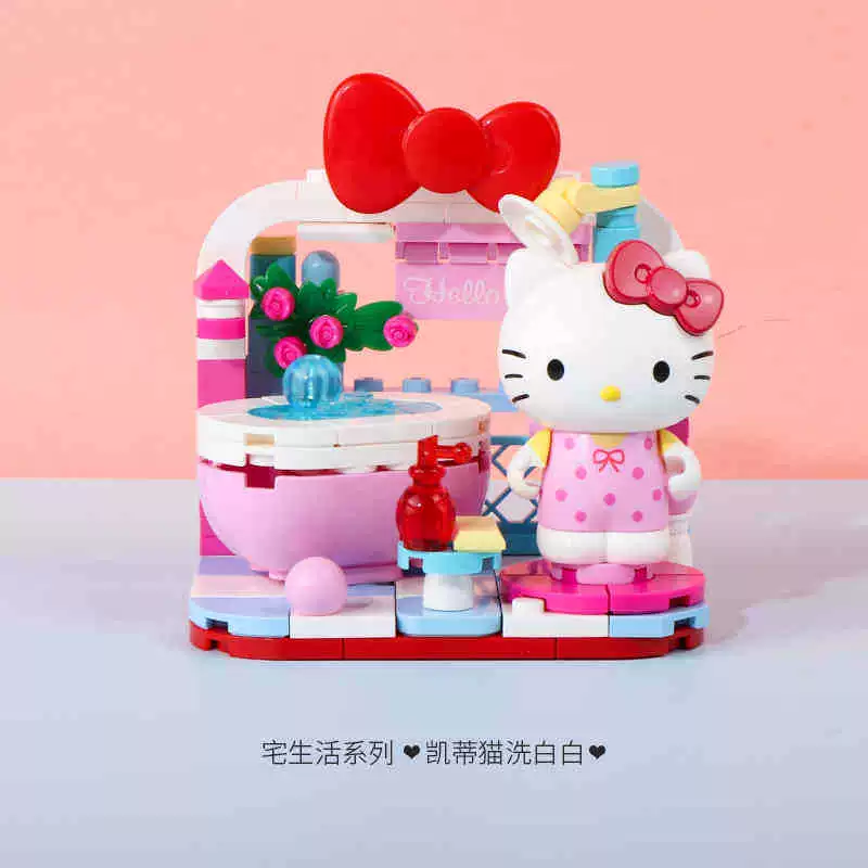 Конструктор‑диорама (Sanrio), набор сцен с персонажами, 6 вариантов, подарок для девочки