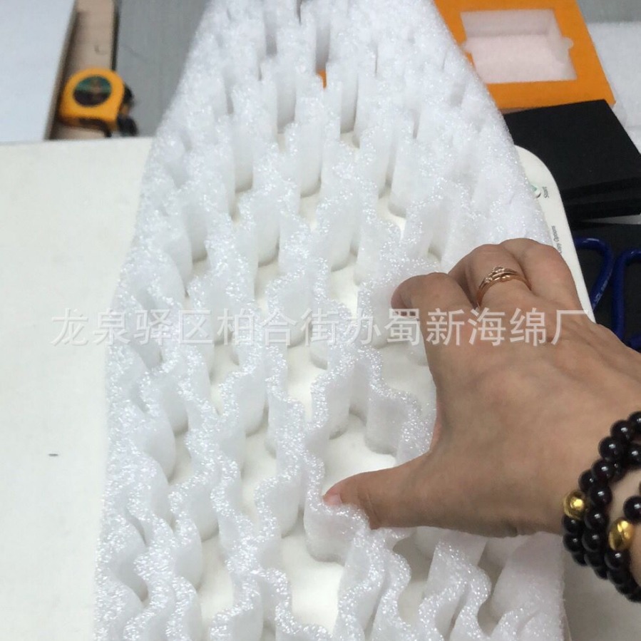 厂家供应李子水果缓冲拉伸包装泡沫/白色珍珠棉成型水果包装