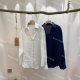 2025 Summer Korean Style Loose Fashion Old Money Style Lace Stitching Linen Sunscreen Shirt All-match Shirt Women's 2556