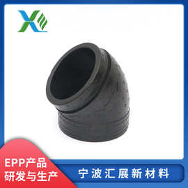 厂家批发新风管道epp注塑成型EPP泡沫制品定制工业管道连接件
