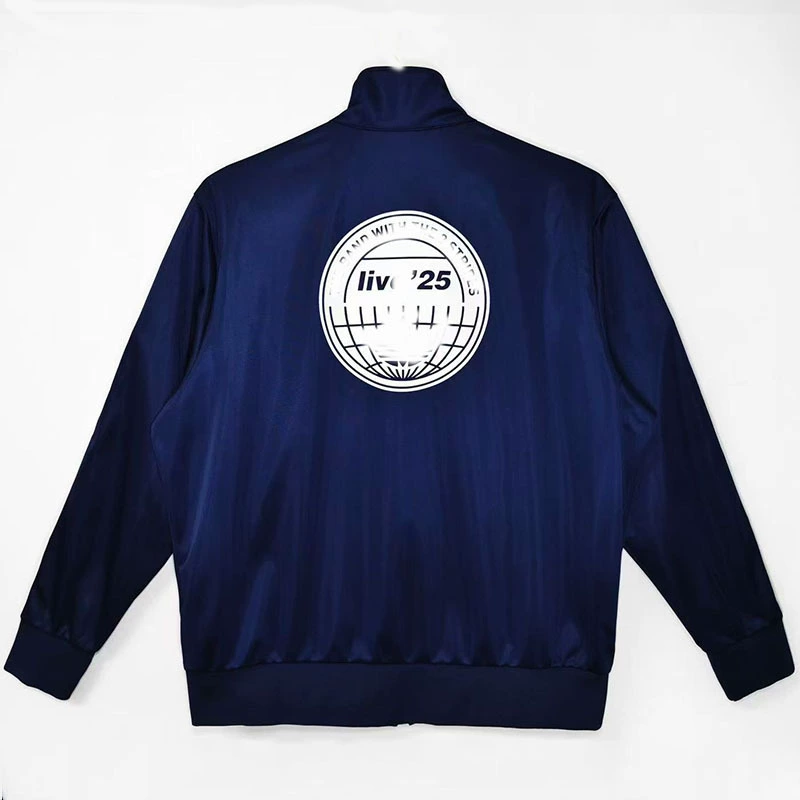 2526 Clover Oasis пояс Navy blue длинный рукав юбилейная версия футбольной куртки S-2XL