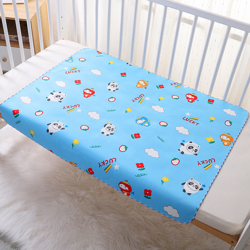 Baby Double-Sided Crystal Velvet Diaper Pad Waterproof and Washable Kidsren's Large Size Diaper Mattress Elderly Care Menstrual Pad