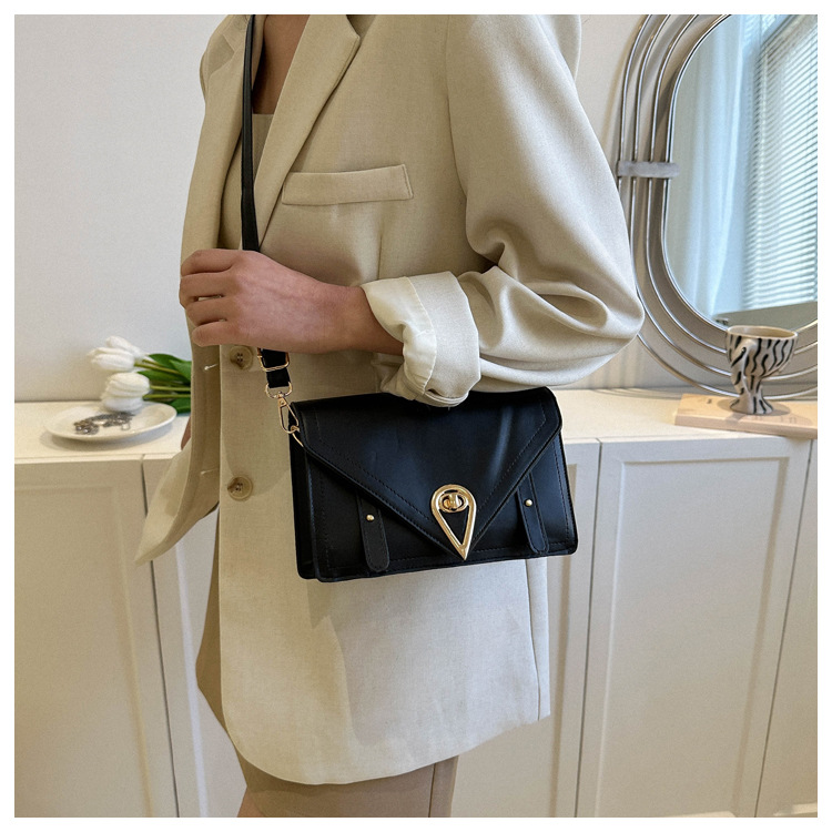 Taschen Nischendesign für Damen 2023 Neue trendige und modische Autonähte Einzelschulter mit High-End-Schnalle_voghion.com