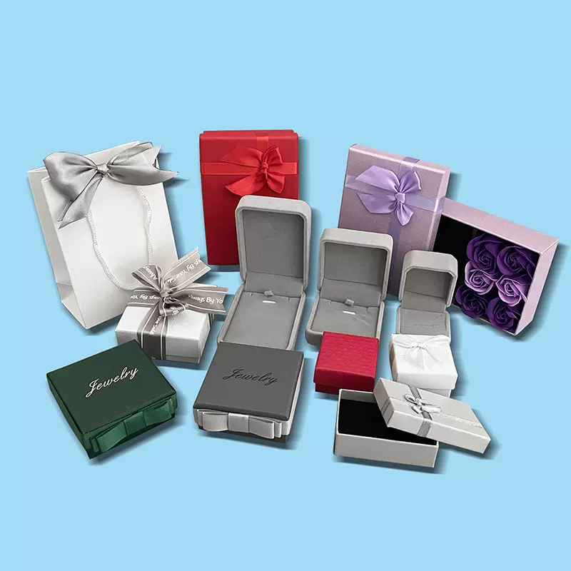 首饰盒 包装盒 戒指盒 项链盒 手链盒 耳钉盒工厂直销一件代发