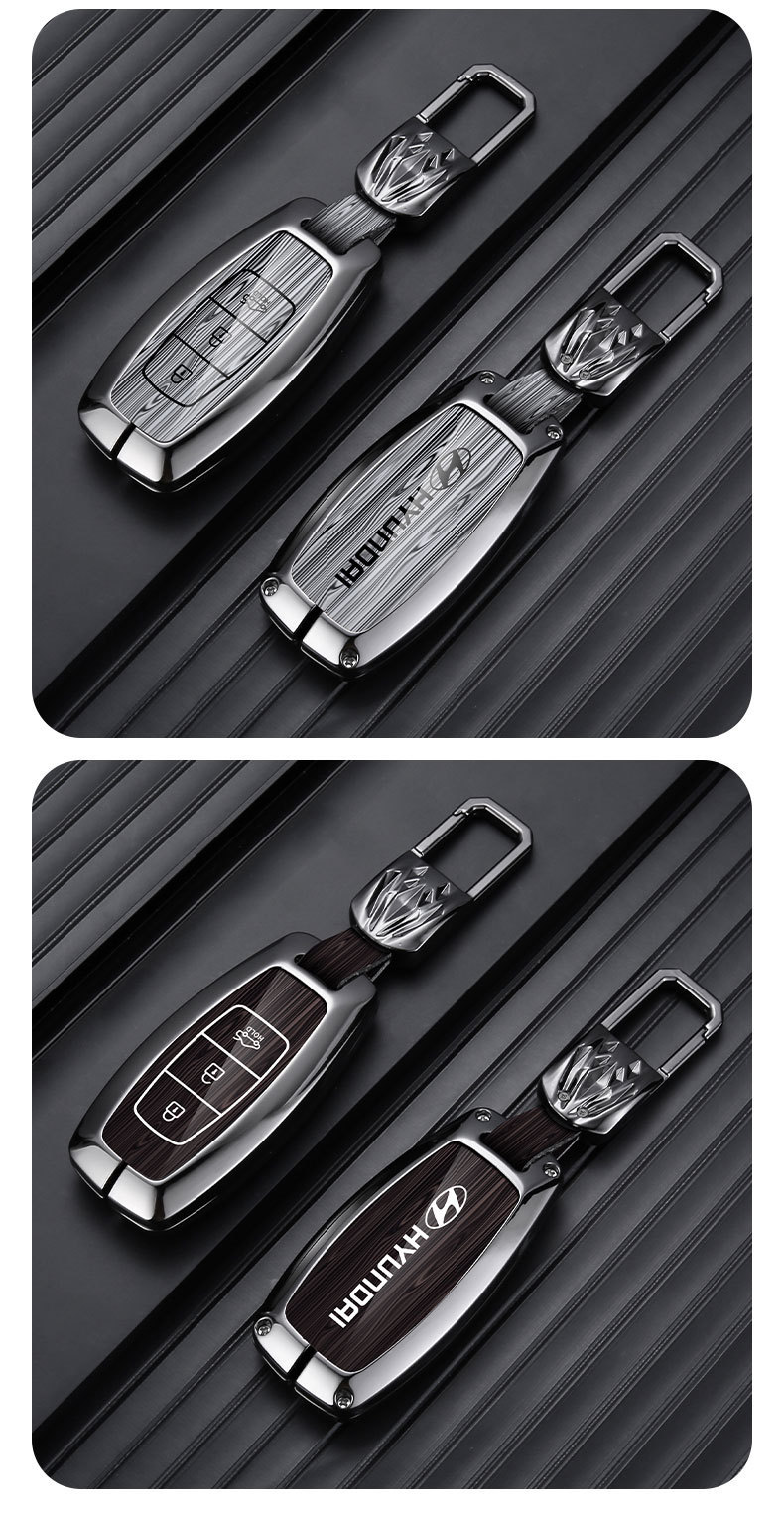 2023 Beijing Hyundai Tucson L Key Cover 21/22 Fifth Generation Tucson L Special Metal Car Bag Buckle for Men