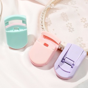 Portable Mini Eyelash Curler Wide Angle Sunflower Eyelash Curler Curling Long-Lasting Styling Beginner Beauty Tool Wholesale