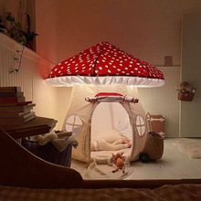 儿童帐篷室内公主可睡觉男女孩蘑菇宝宝游戏屋小房子玩具分床玩具