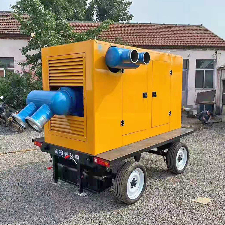 多规格防汛排污移动泵车 自吸污水泵耐腐蚀立式抽水排洪轴流泵