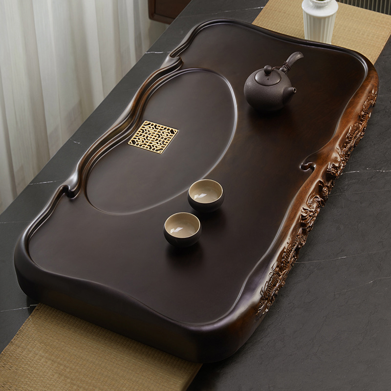 구리 대형 더블 드래곤 놀이 구슬 로즈 우드 pattern-4B 더블 80x45x7cm