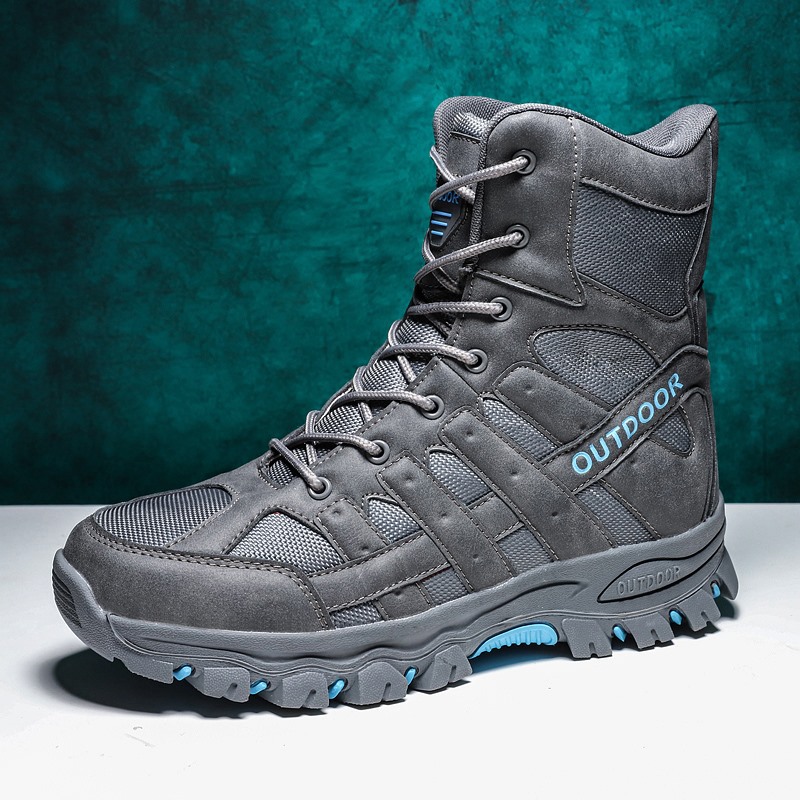 Botas de entrenamiento de combate de alto nivel para hombres invierno superligero deserto zapatos tácticos primavera entrenamiento al aire libre zapatos de montaña transpirables