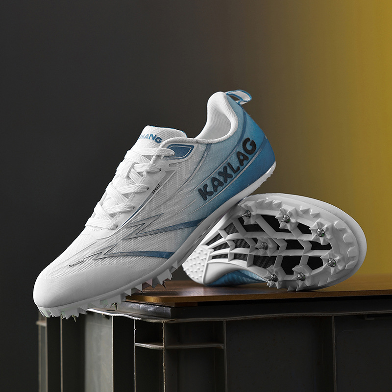 Zapatos de atletismo profesionales transfronterizos para estudiantes de prueba de escuela secundaria sprint de salto de longitud zapatos de carreras de entrenamiento transpirables ligeros zapatos deportivos mujeres