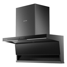 华帝百得顶侧双吸抽油烟机家用厨房壁挂式排烟机特薄自清洗PD35