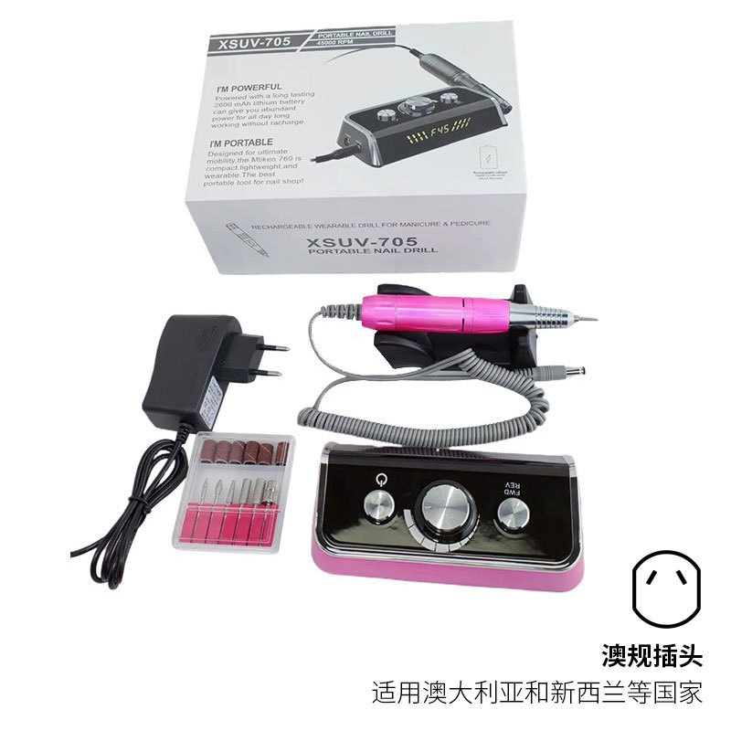 Nuevo amolador de uñas de escritorio amolador de almacenamiento de pantalla 45000RPM amolador de uñas profesional de descarga transfronterizo