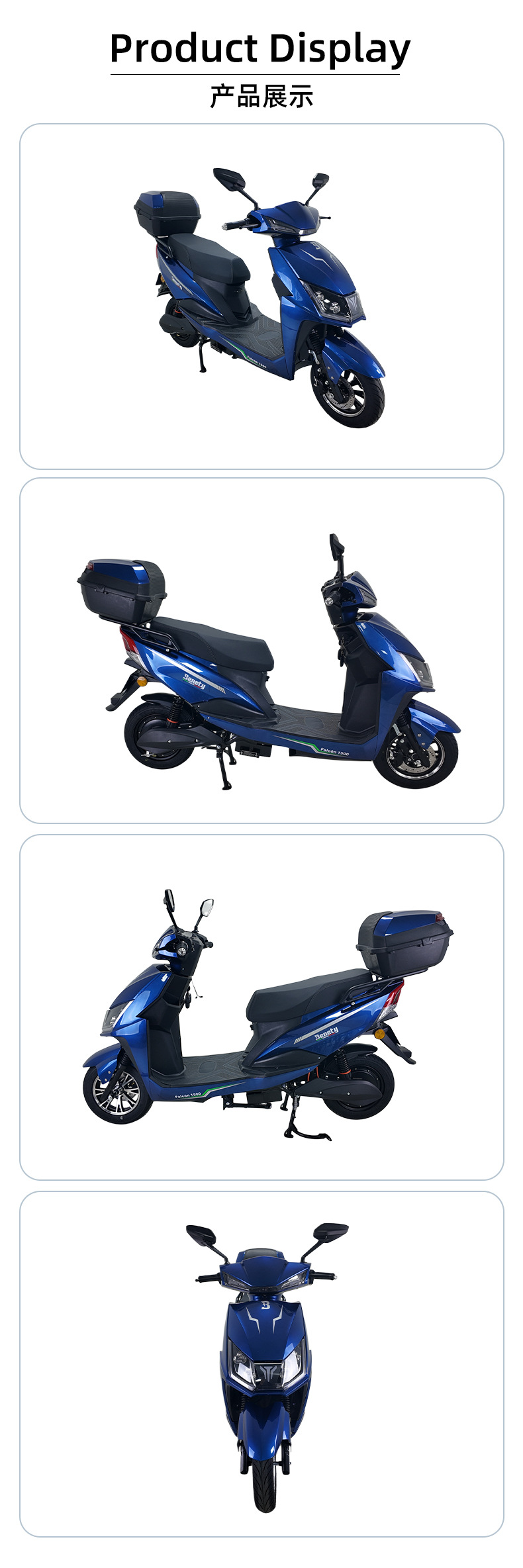 Warwolf 8th Generation High-Speed Electric Motorcycle Adult Sports Commuting Electric Scooter Factory Cross-Border Export Supply