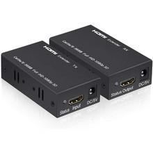 60米HDMI延长器 HDMI网线延长器带电源 金属外壳568B 支持3D1080P