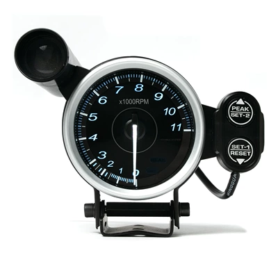 1100RPM tachometer racing modified meter Def * A1 80mm meter 12V car modified meter (automobile instrument) - a1-tachometer-0-11000-rpm