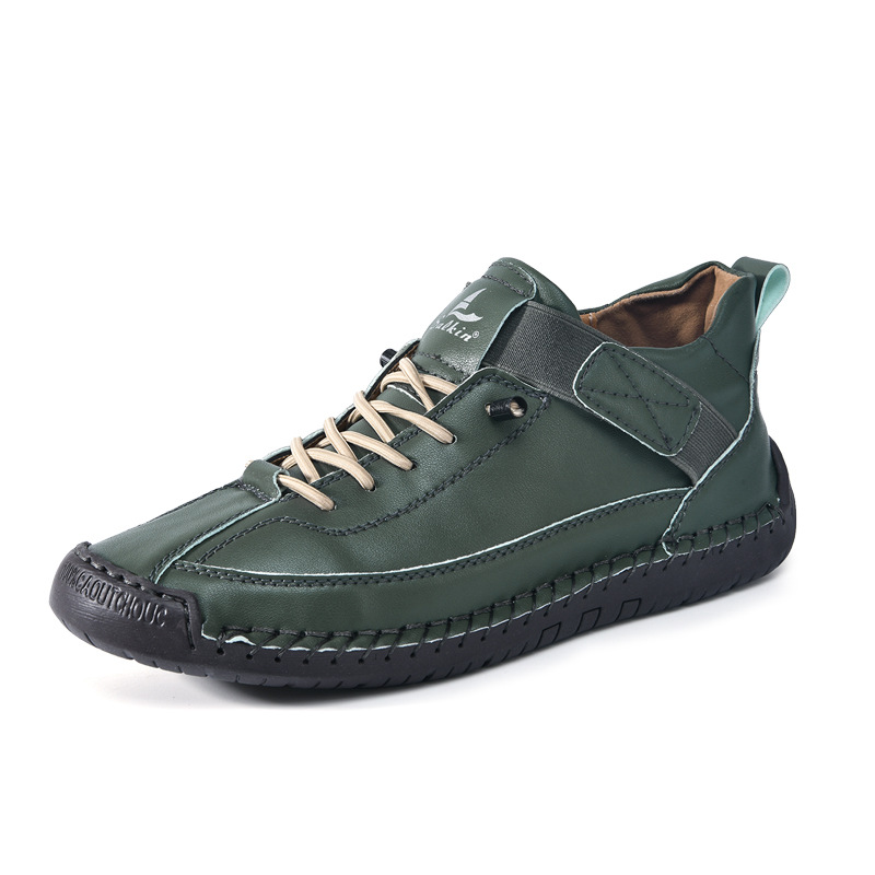 Olive Green Large-Sized Outdoor Casual And Versatile Shoes For Couples, Xiyin, Pinduoduo_vogvips.com
