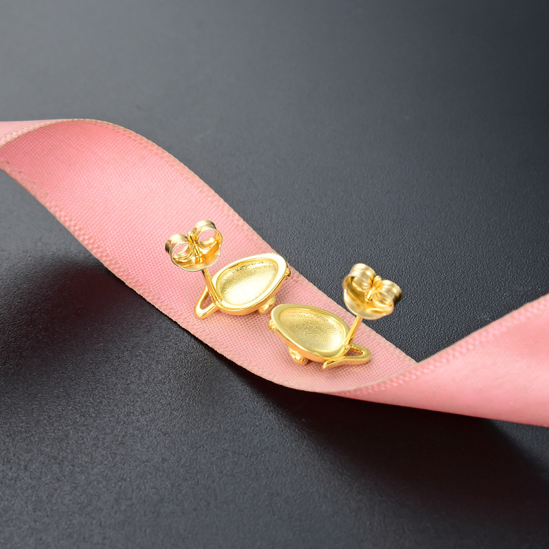 S925 plata esterlina ratón Stud pendientes de las mujeres lindo pequeño oro amarillo Zodiaco 2023 nuevos pendientes pequeña joyería