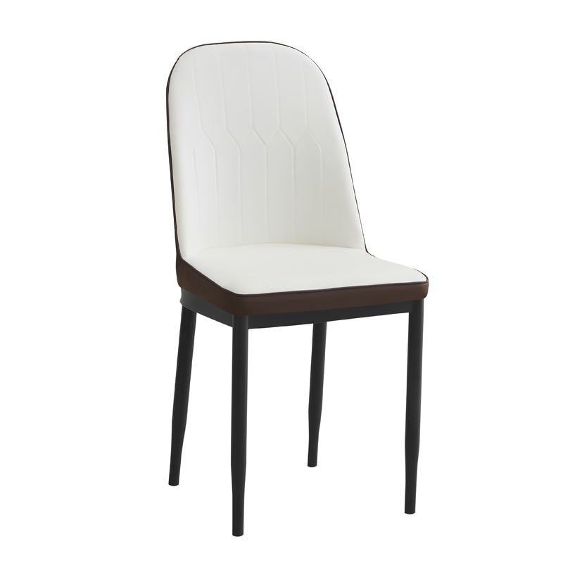 Silla de comedor de lujo ligera, taburetes domésticos, estilo nórdico simple, mesas y sillas de maquillaje en línea, restaurantes de hotel, mesas y sillas de comedor de hierro forjado