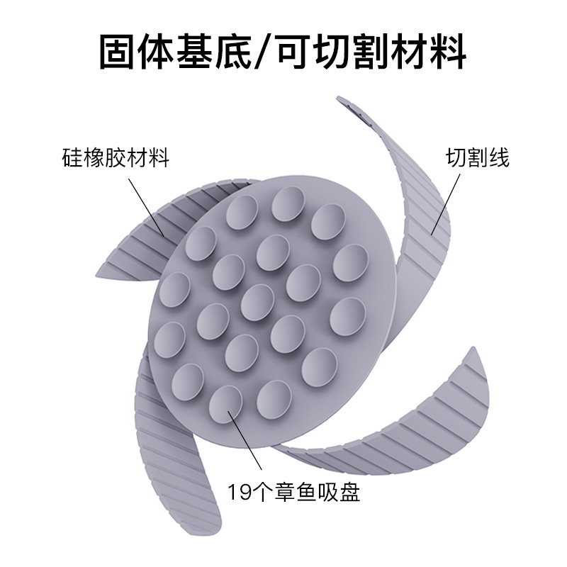 Amazon transfronteriza ventosa giratoria Slow Food Bowl corte mascota lamiendo estera perro gato de silicona tazón de comida lenta