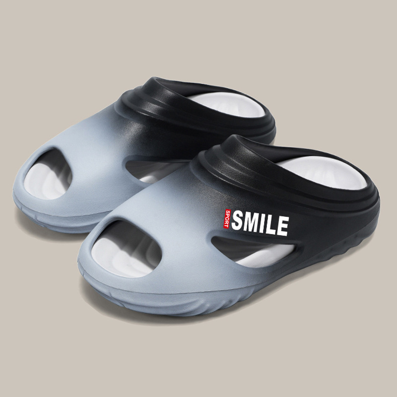 Zapatillas Zapatillas EVA para hombre, ropa exterior, sandalias y pantuflas transfronterizas de suela blanda de alta gama con suela gruesa