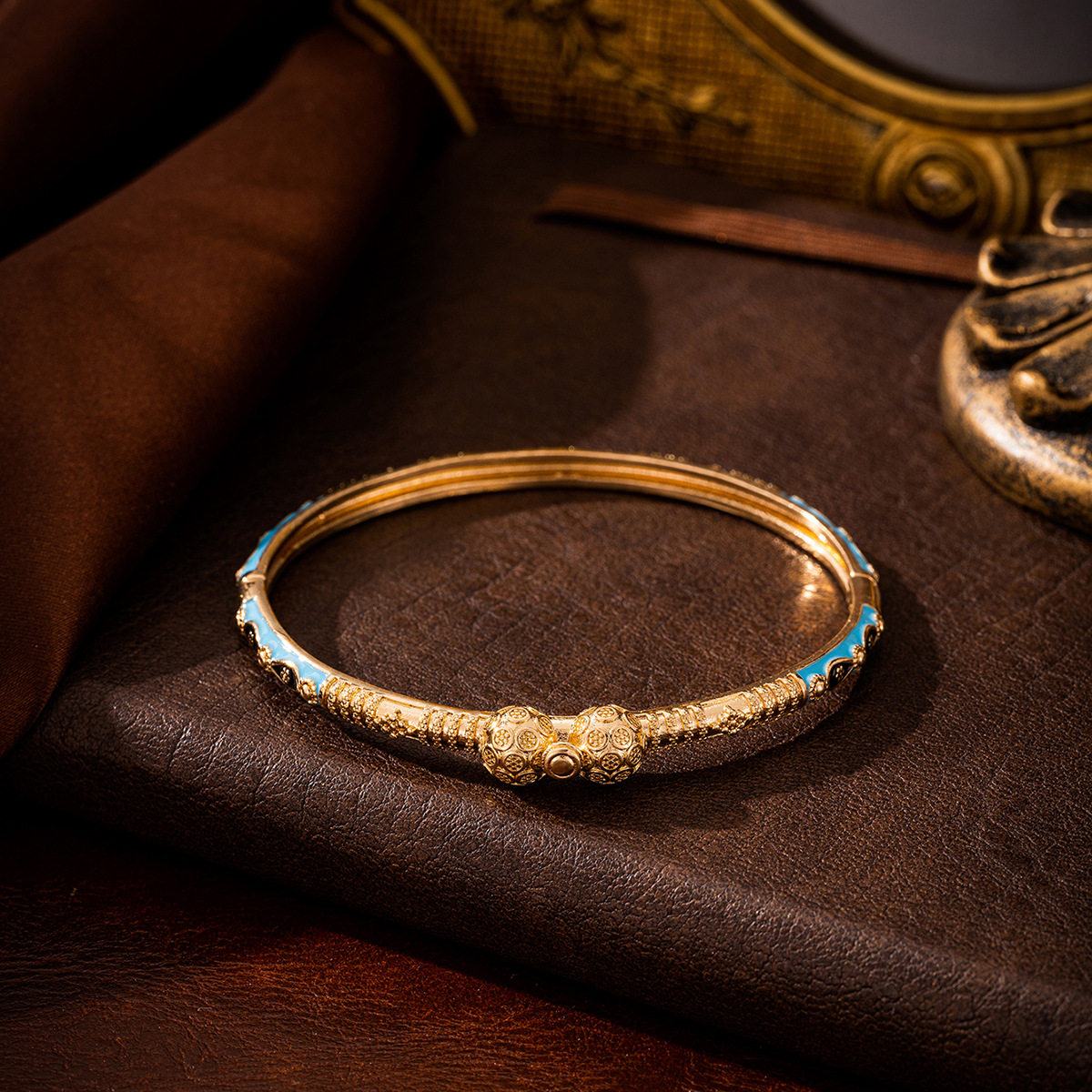 XX-10422-淡蓝色-手镯 (2)