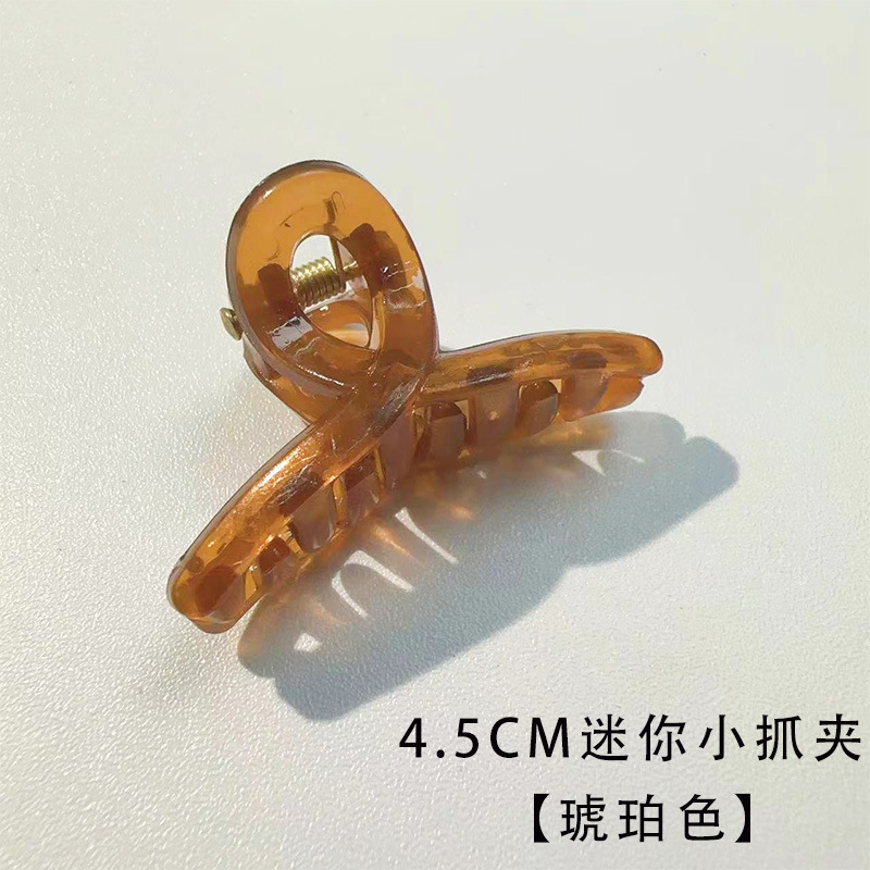 工厂直销大抓夹塑料发夹后脑勺抓夹批发ins风发饰鲨鱼夹裸夹底胚|undefined