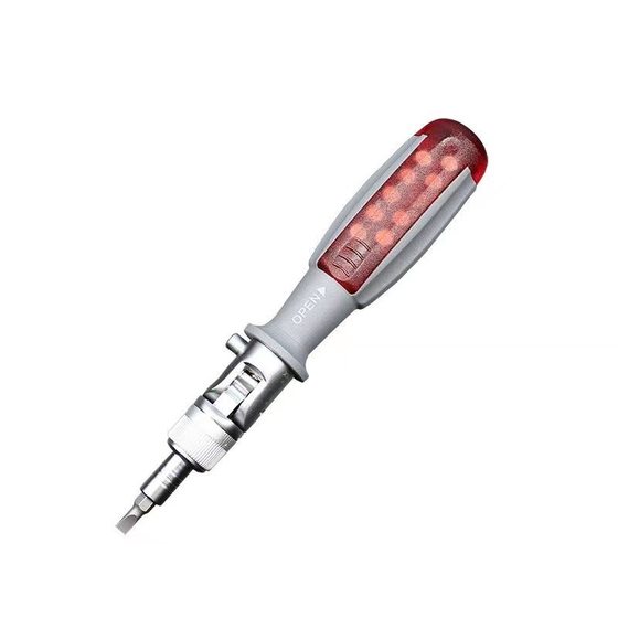 Multi-angle ratchet screwdriver suit plum blossom screwdriver cross straight head elbow hexagon screwdriver combination tool