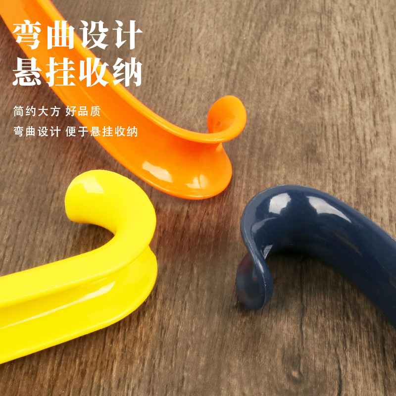 工場直販プラスチックロング靴べら、家庭用延長靴べら、靴べらを曲がらずに靴べらを履くための靴べら|undefined