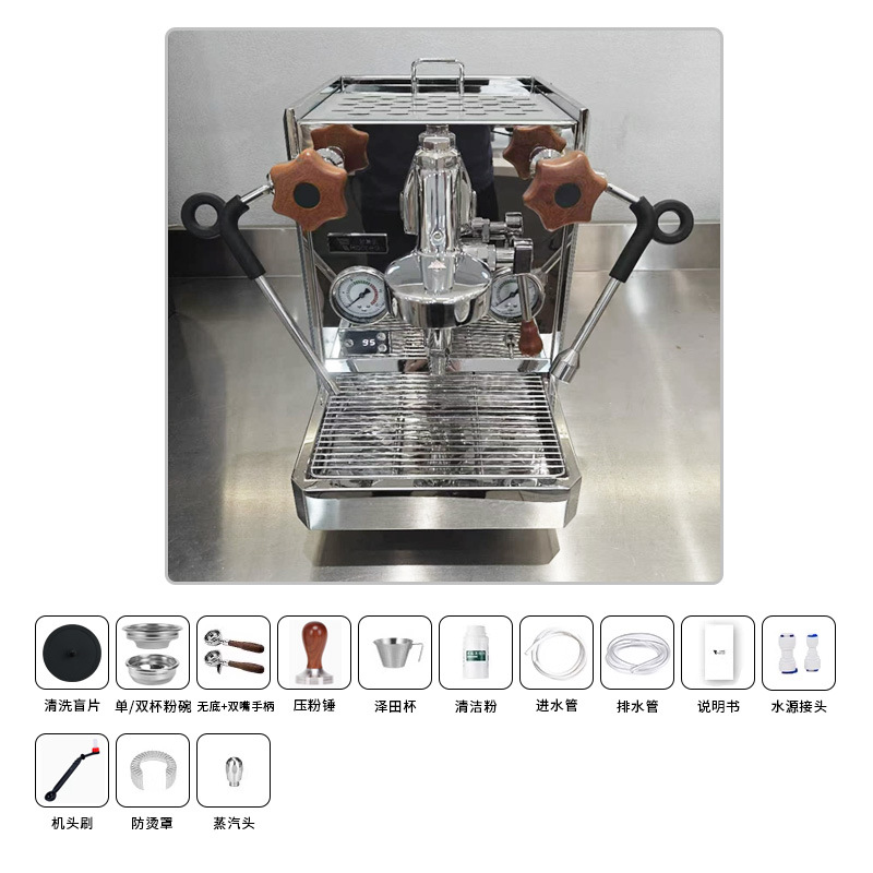 Raccea / Lancia RE - 61 Máquina de café Kirin E61 Máquina de café semi-automática comercial Espresso