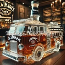 跨境供应创意车型酒瓶有趣的威士忌酒瓶款式多样汽车样式洋酒瓶