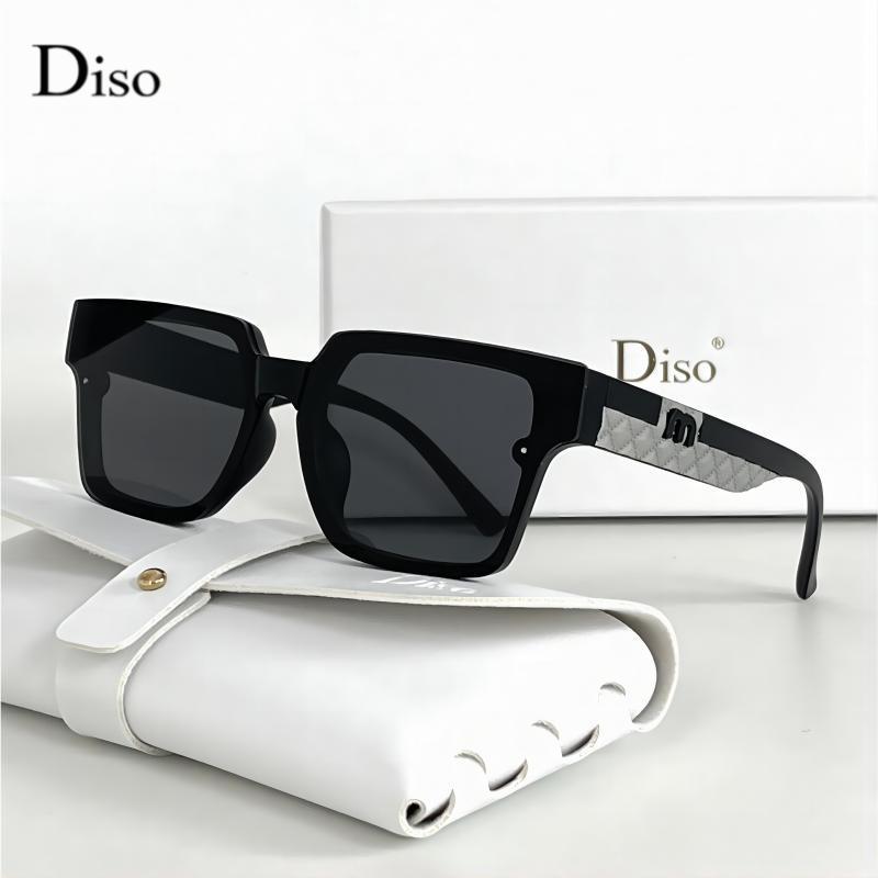 New m Family Small Fragrance Fashion Square Sunglasses for Women 2025 Internet Celebrity High-End European and American Retro Versatile Sunglasses