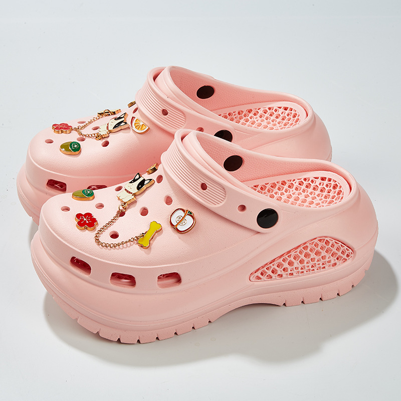 Zuecos de Plataforma para Mujer EVA Antideslizante, Transpirable, Secado rápido, Impermeable para Playa