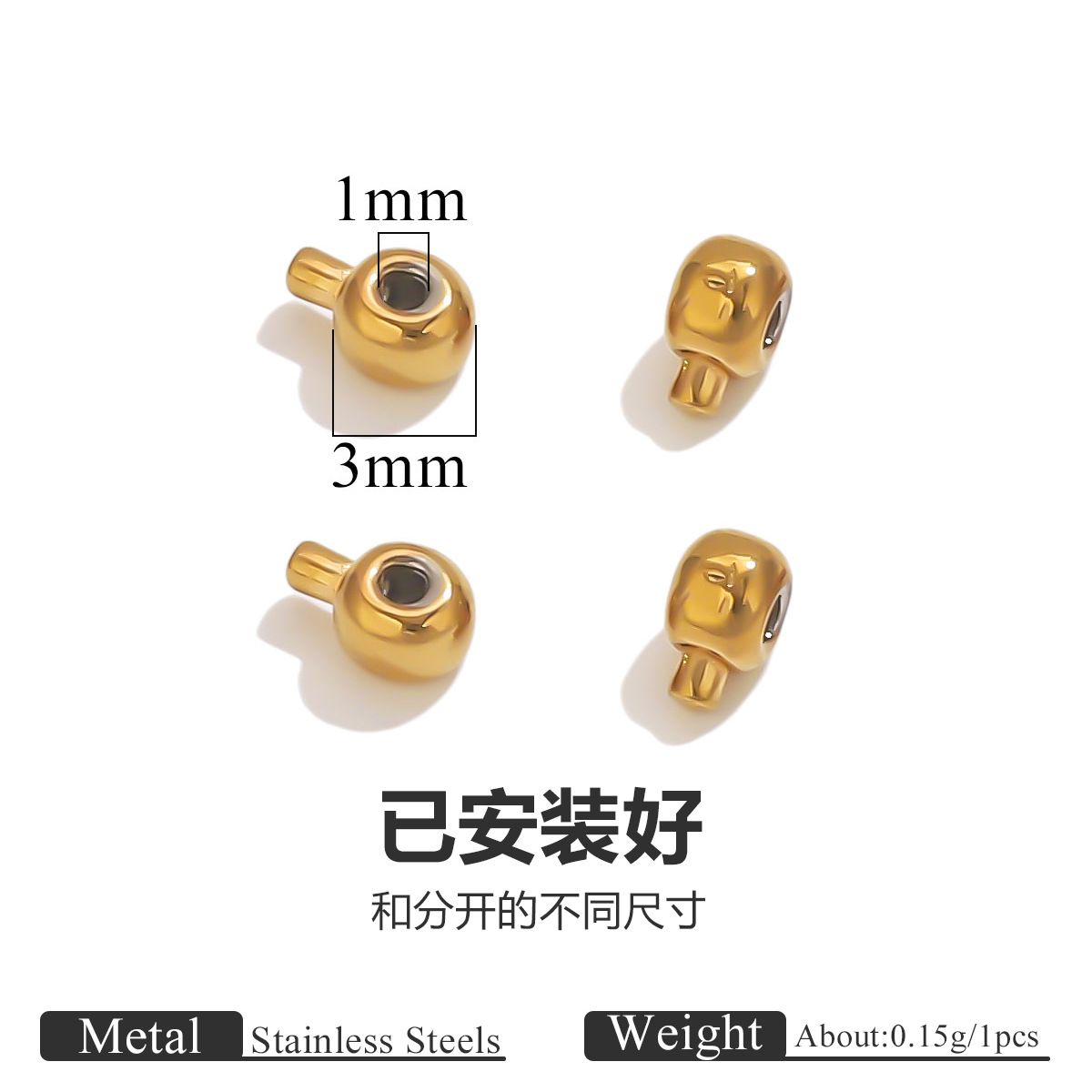 Instalar oro redondo