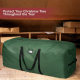 Cross-border Christmas Tree Storage Bag Oversized Heavy Duty Christmas Box Christmas Ornaments Storage Bag Travel Storage Christmas Storage