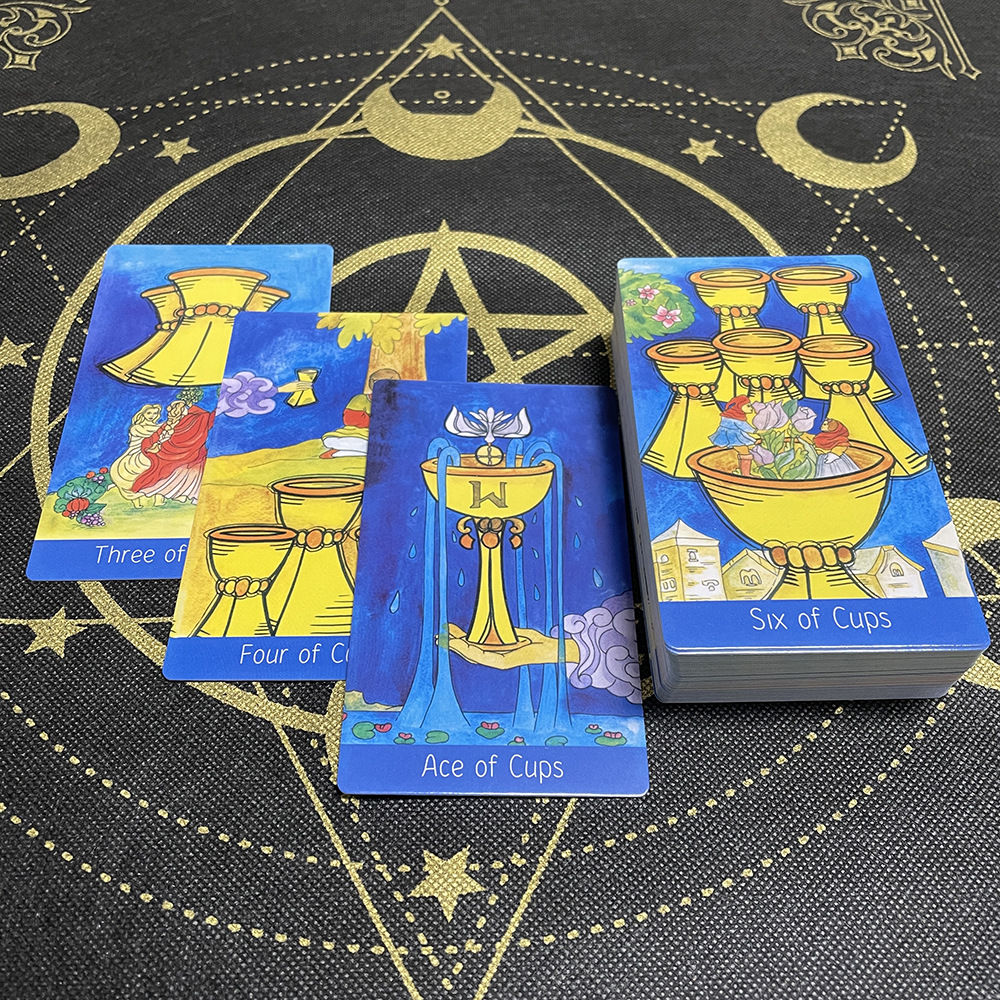 Carte oracolari dei tarocchi in scala inversa 12x7 - Gioco da tavolo_voghion.com