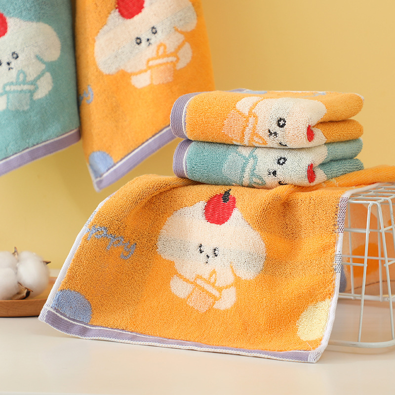 Towel Children's Cotton Thickened Wash Face Cotton Bath Children's Towel Household Kindergarten Wholesale Cartoon Cute Men's and Women's Treasure Towel Children's Cotton Thickened Wash Face Cotton Bath Children's Towel Household Kindergarten Wholesale Cartoon Cute Men's and Women's Treasure