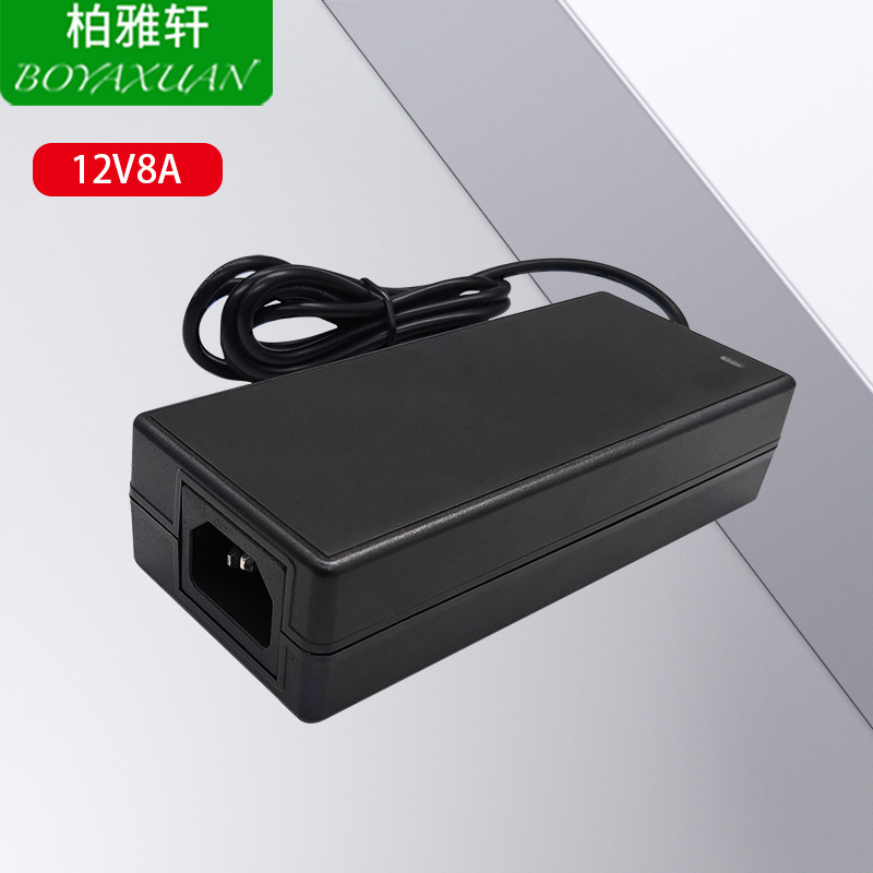 12V8A power adapter portable energy storage outdoor emergency desktop switching power supply 12V8A power adapter portable energy storage outdoor emergency desktop switching power supply