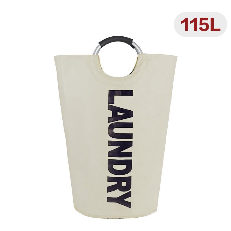 Canasta de almacenamiento plegable transfronteriza hogar Baño canasta de lavandería bolsa de almacenamiento de ropa canasta de lavandería montada en la pared