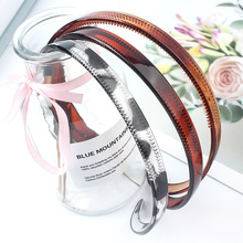 眼镜U型发箍刘海夹头顶压发带简约百搭小齿成人儿童防滑头扣批发