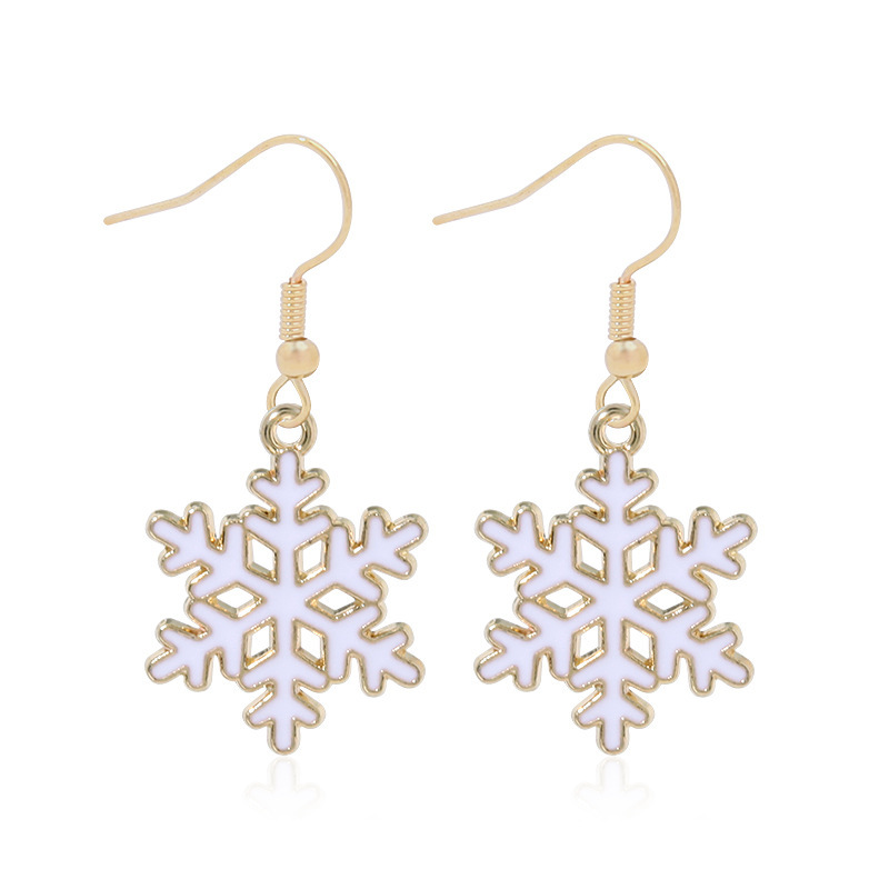 10g Weight Christmas Festival Women's Gender Cute Style Cute Drop Earrings 3