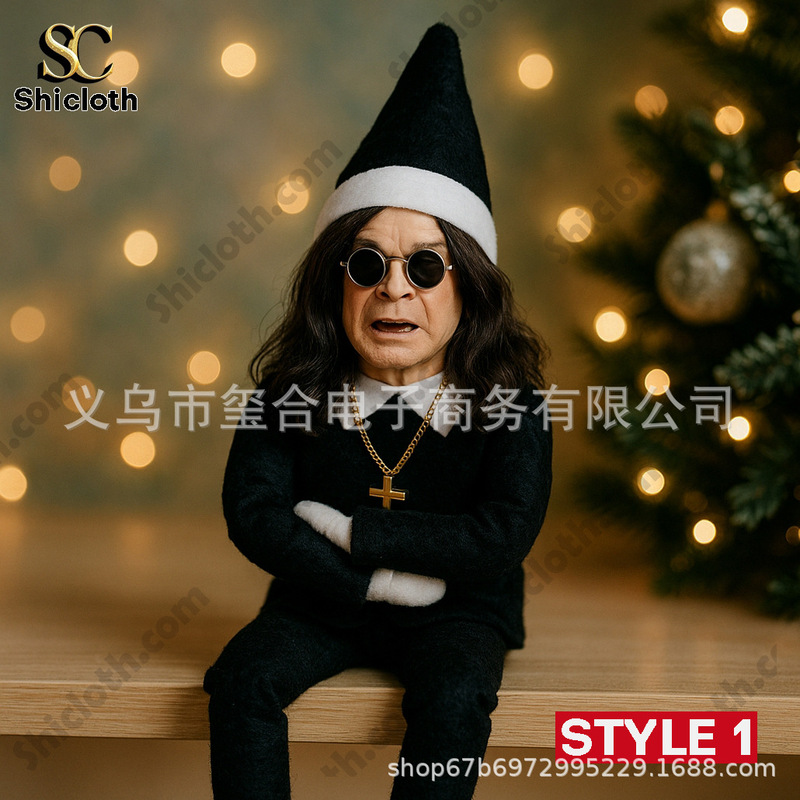 新品Oz Christmas Elf Doll奥兹圣诞精灵娃娃圣诞装饰品摆件道具|undefined