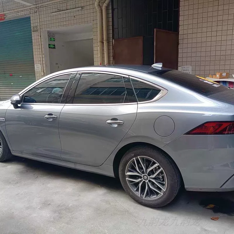 Подходит для BYD Qin Plus, декоративная антенна «акула», задняя часть в стиле «акульего хвоста» для крыши автомобиля, песочно-коричневый