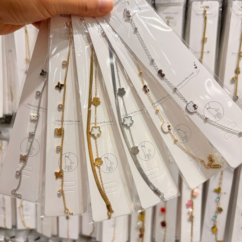 Hot-Selling Special Price Bracelet for Women, Made of Stainless Steel, Simple and Fashionable, High-Quality, Color-Preserving Jewelry, Mixed Batch Hot-Selling Special Price Bracelet for Women, Made of Stainless Steel, Simple and Fashionable, High-Quality, Color-Preserving Jewelry, Mixed Batch