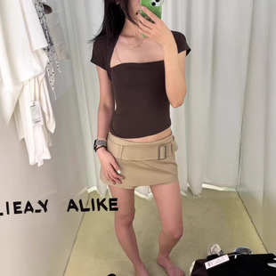 ��Ʒ�|RA** ��Ʀ������miniѝȹ ����ɫ�ٴ����������ȹ