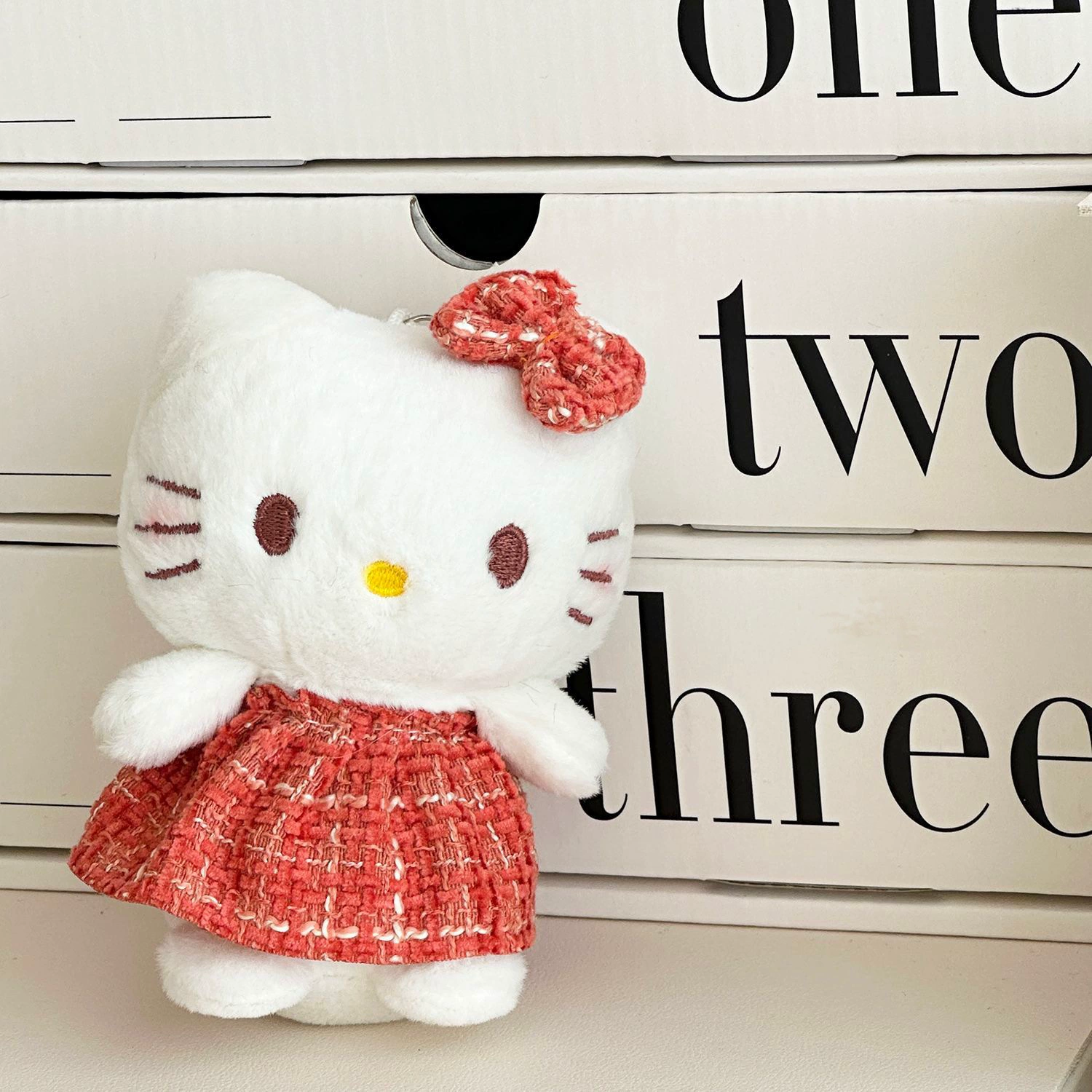 Hello Kitty, плюшевая подвеска, игрушка, брелок, украшение сумки, кукла, подарок на день рождения, оптом