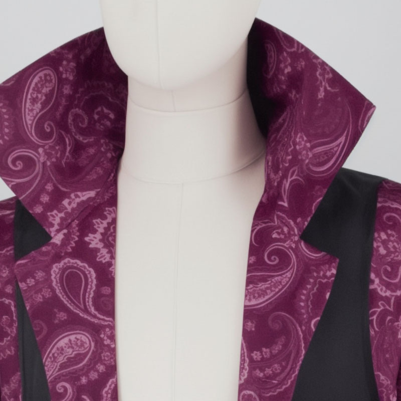Una pieza del ojo de águila mihawk cos ropa mismo estilo xiangks soporte collar batalla traje Cosplay anime juego